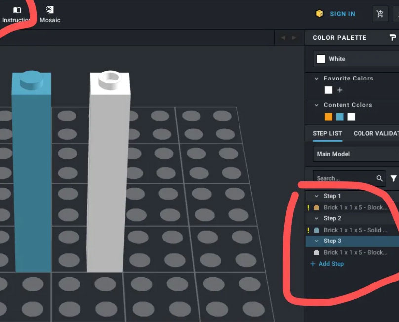 Mastering Studio 2.0 for FLL Robot Instructions #62