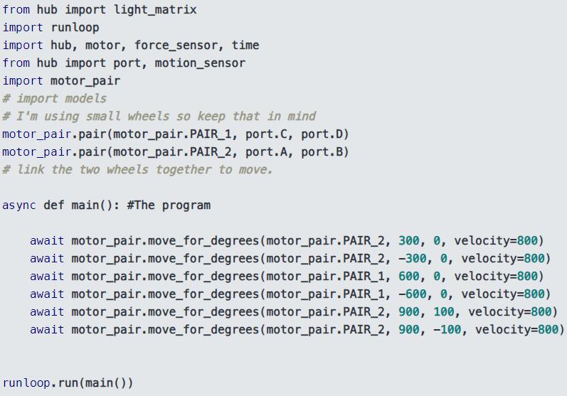 Learning Python for Spike Prime